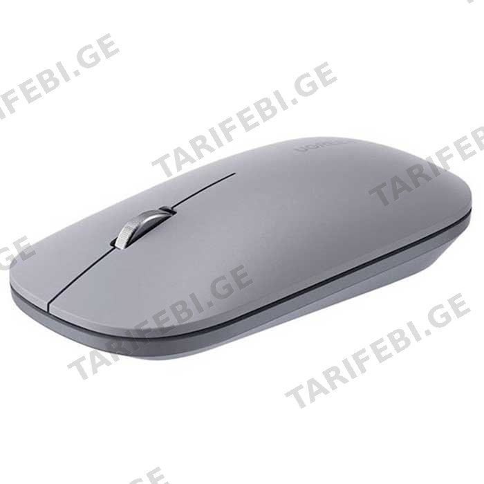 უსადენო მაუსი UGREEN MU001 (90373) WIRELESS 4000DPI USB MOUSE LIGHT GRAY