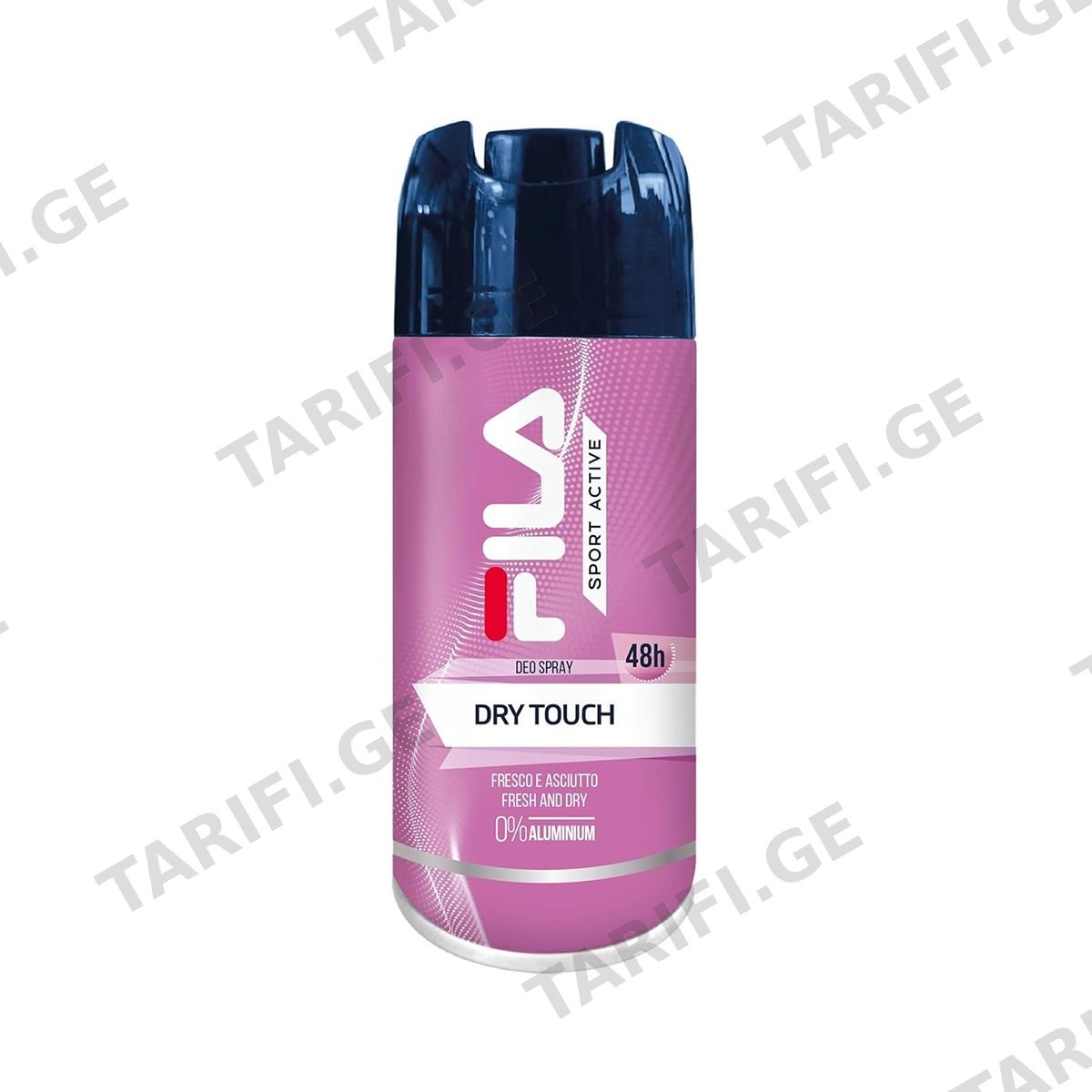 დეოდორანტი სპრეი DRY.TOU 150 მლ 3597 ფილა - Fila
