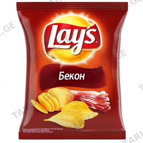ჩიფსი ბეკონის /ლეისი/ 81გრ