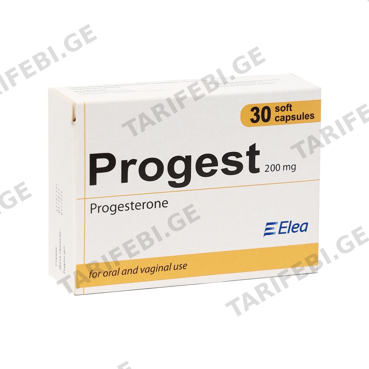 პროგესტი - Progest 200მგ 30 კაფსულა