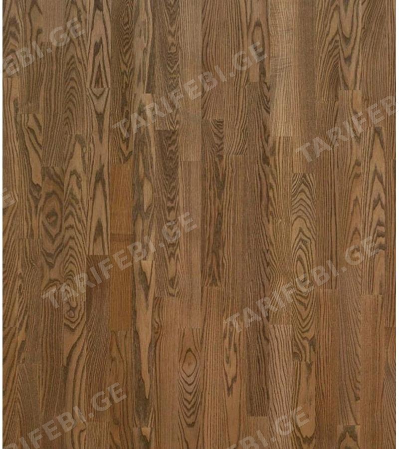პარკეტის ფილა ASH BAYAMO OILED LOC 3S 3 შრიანი ЯСЕНЬ 14*188*2266მმ მწარ. KARELIA