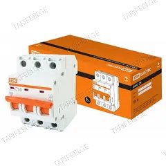 ავტომატური ამომრთველი TDM 3P 16A 4.5кА С ВА47-29