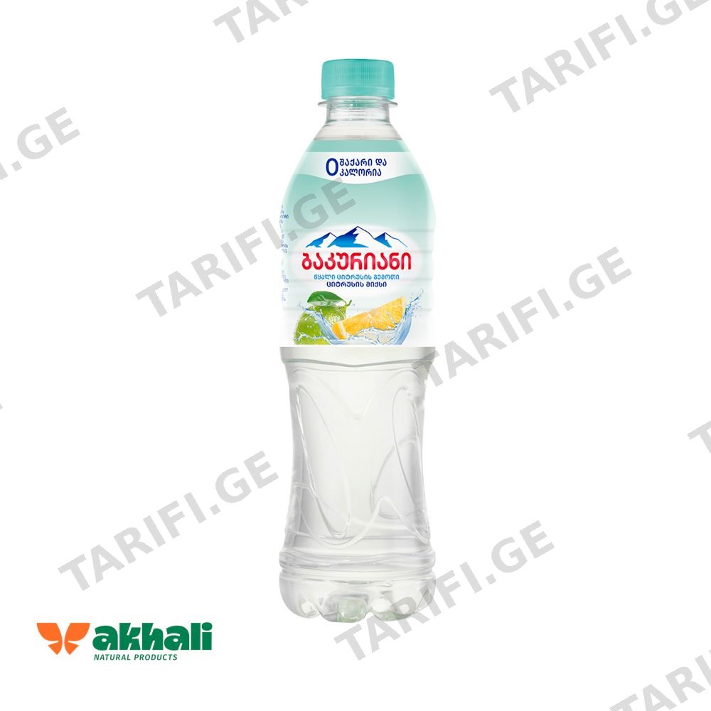 ბაკურიანი 0.5 პეტ ციტრუსი