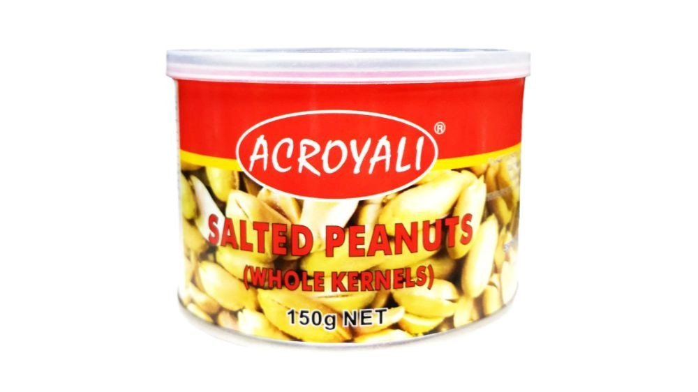 Acroyali მიწისთხილი მარილიანი 150გრ