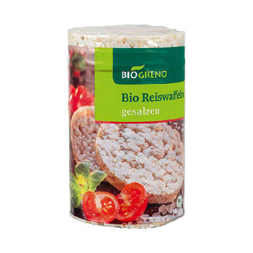 Crispy salted rice bread organic /Biogreno/ 100g