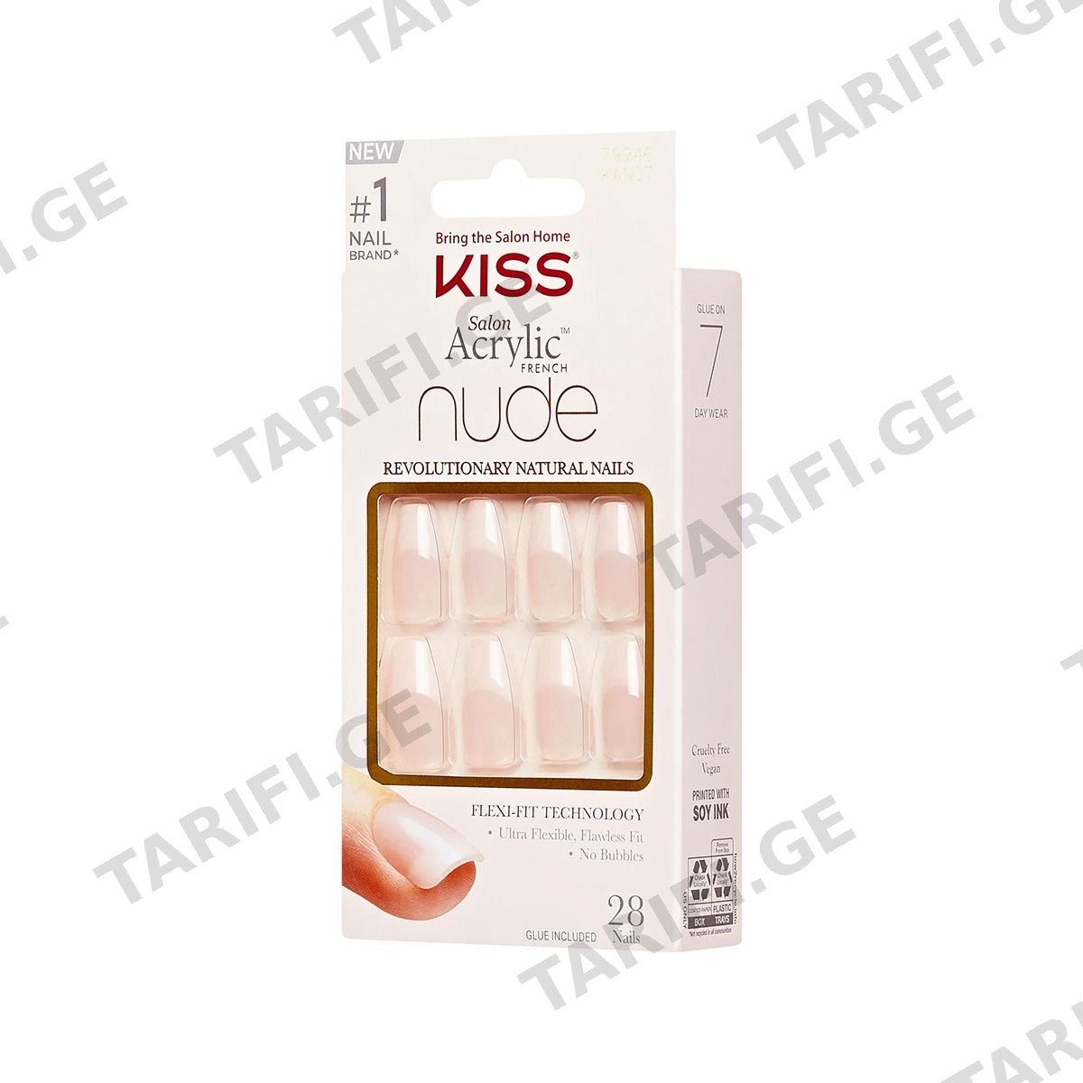 ხელოვნური ფრჩხილები Leilani 9453 ქისი - Kiss