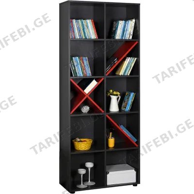 თარო ADORE KTP-910-AK-1 (188 სმ) BLACK