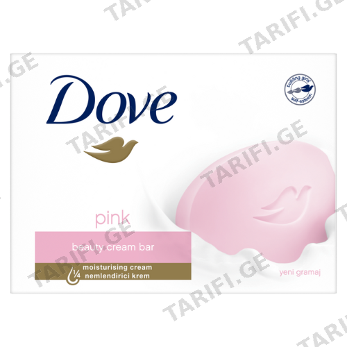 დავი - საპონი ვარდისფერი სილამაზე 90გრ 9450 Dove Soap - Pink Beauty Cream 90gr 9450