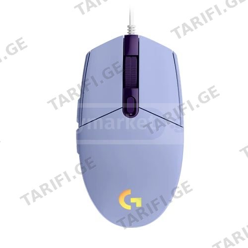 მაუსი - Logitech G203 Lightsync Lilac
