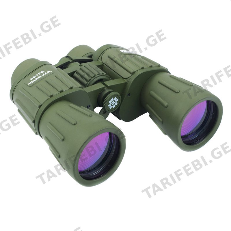 ბინოკლი "KONUSARMY" 10X50 W.A. MILITARY