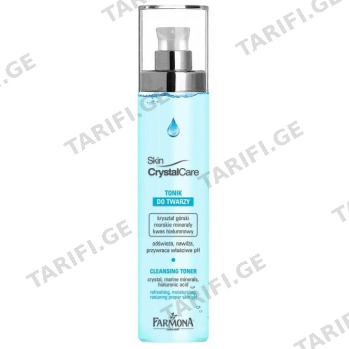 ფარმონა სახის ტონერი 5423 Skin Crystal Care გამწმენდი 200მლ *