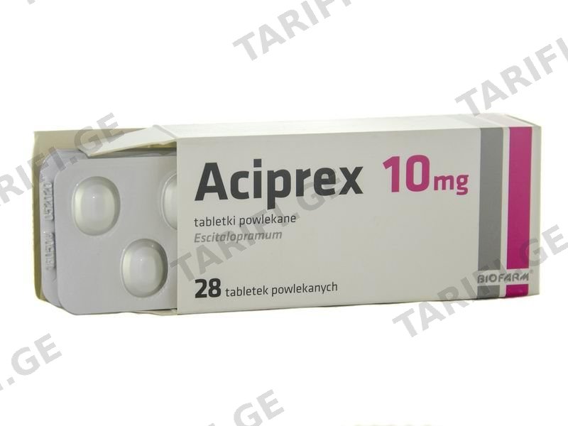 აციპრექსი - Aciprex 10მგ 28 ტაბლეტი