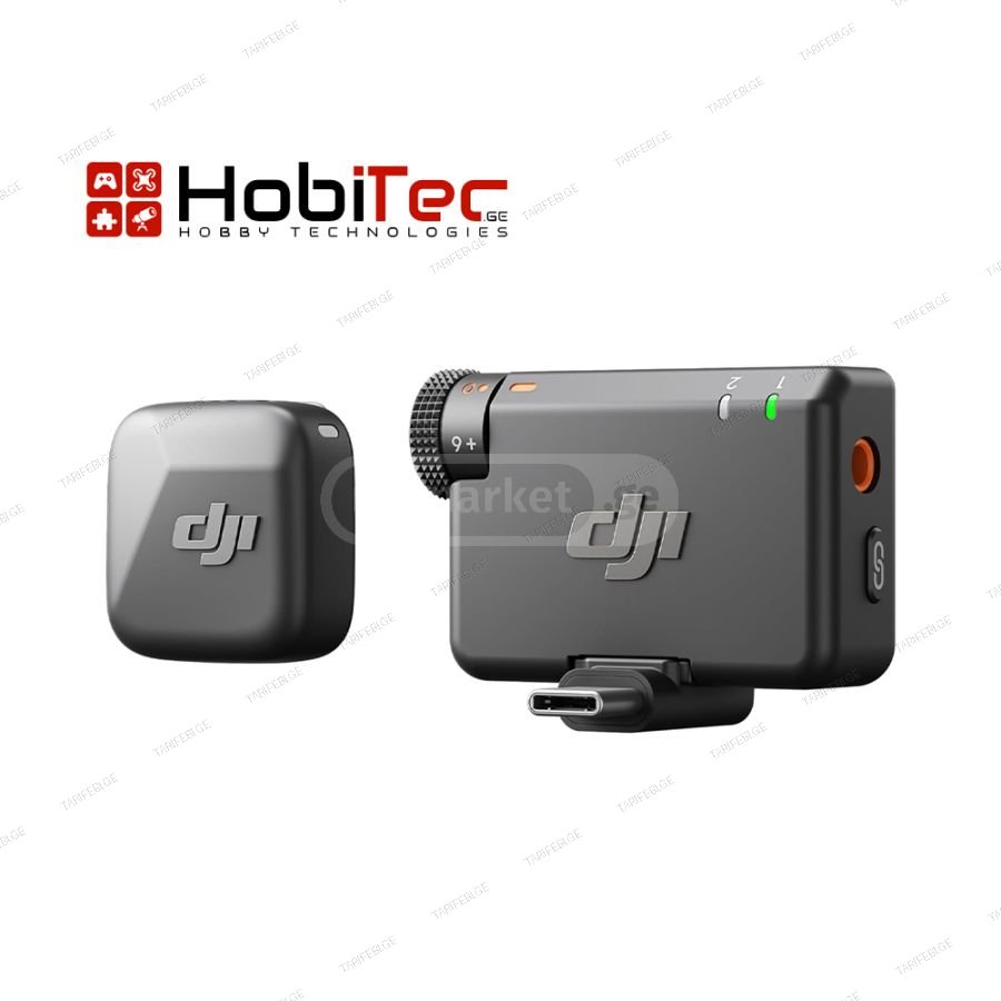DJI Mic Mini (1 TX + 1 RX), Wireless Lavalier Microphone