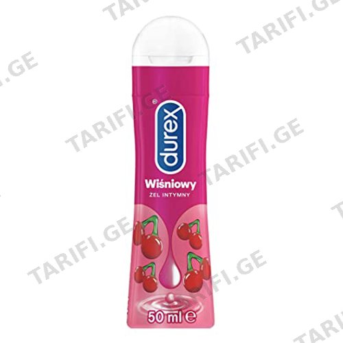 დურექსი - ლუბრიკანტი გელი Very Cherry 100მლ
