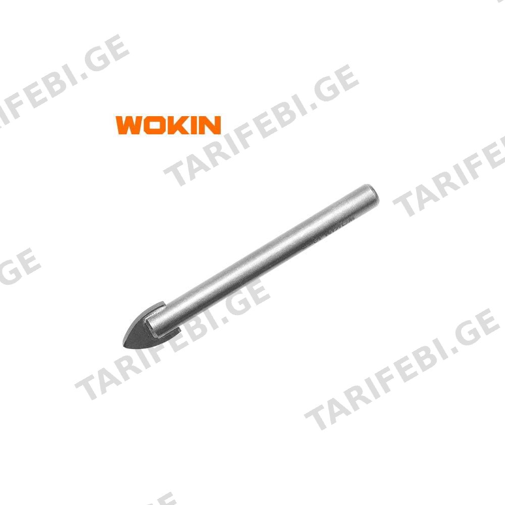 მინის და ფილის საბურღი პირი Wokin 754710, 10MM, Glass Drill Bit, Silver