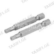 სახრახნისის საცვლელი პირები 2PCS*S2*50 TOL1230-20339