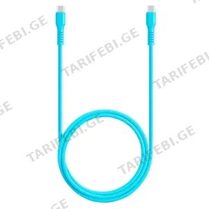 Ttec USB-C - 60W PD/QC Fast Charging Cable 120cm Blue