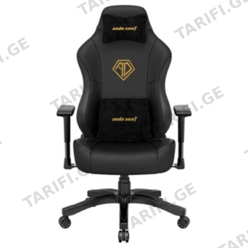 გეიმერული სკამი ANDASEAT PHANTOM 3 PVC ტყავი შავი