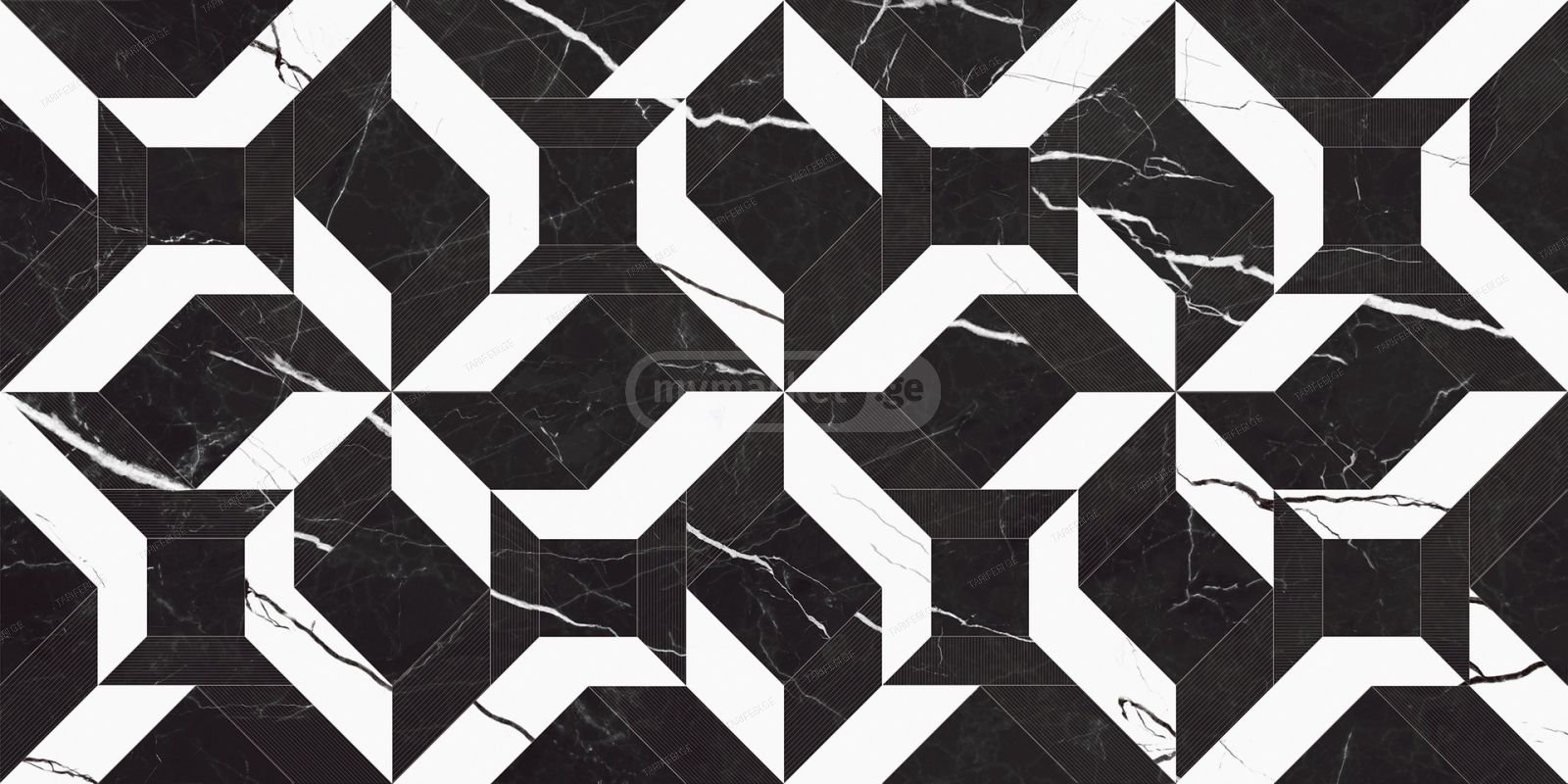 კედლის ფილა EVA DECOR 30x60 დეკორი