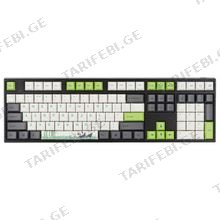 VARMILO VEM108 PANDA R2 EC V2 IVY UA სადენიანი მექანიკური კლავიატურა