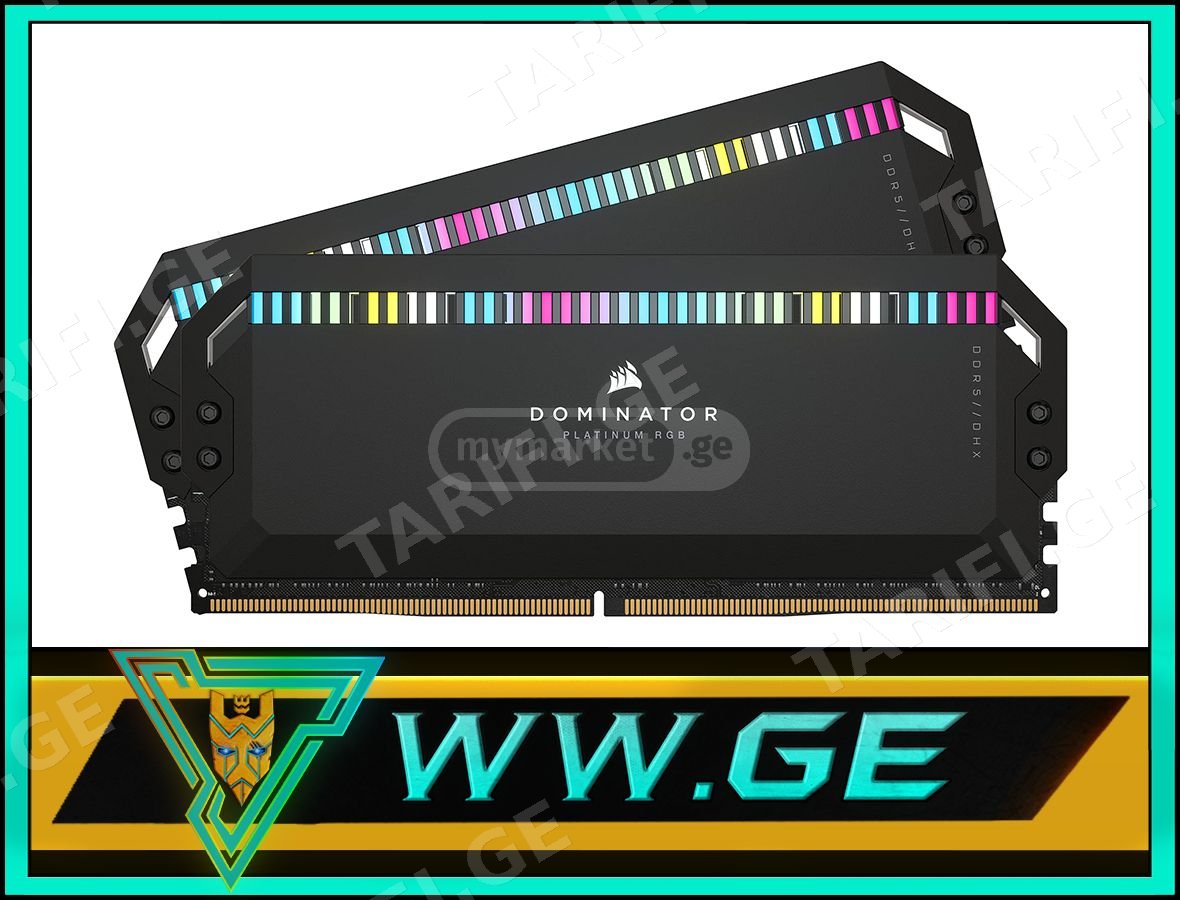 ✅Corsair Dominator Platinum RGB DDR5 32GB (2x16GB) 6400MH