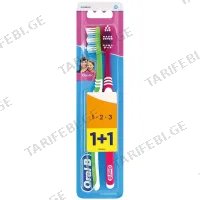 კბილის ჯაგრისი ORAL B OB CLAS 3EFFECT 40 MED 2PC