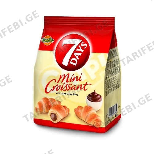 Mini croissant with cocoa cream /7 Days/ 65g