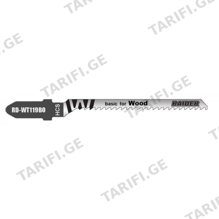 პირი ბეწვახერხის RD-WT101B T" 100x2.5mm 2ც