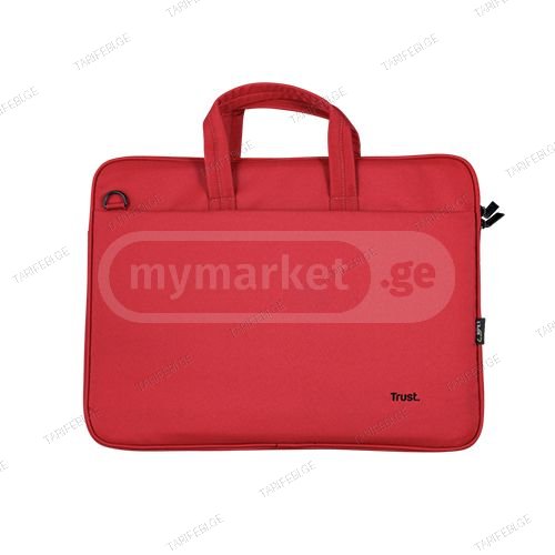 ნოუთბუქის ჩანთა - Trust Bologna Eco Red For 16 Inch