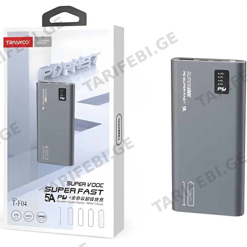 პორტატული დამტენი TRANYOO TF-04 (5 V)