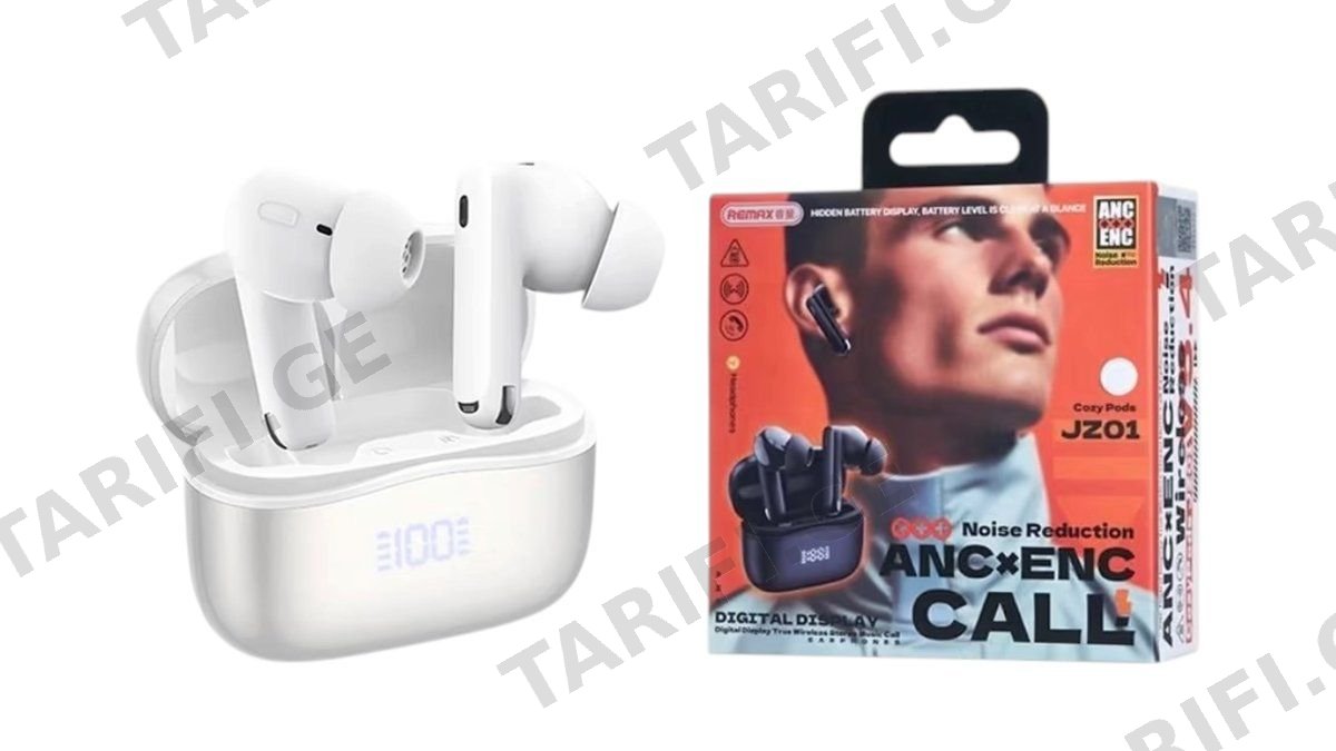 Remax JZ01 ANC x ENC Earbuds White