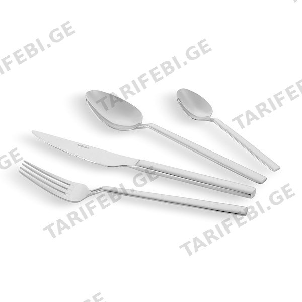 დანა-ჩანგლის კომპლექტი Ardesto Cutlery set Black Mars Bergmann 24pcs