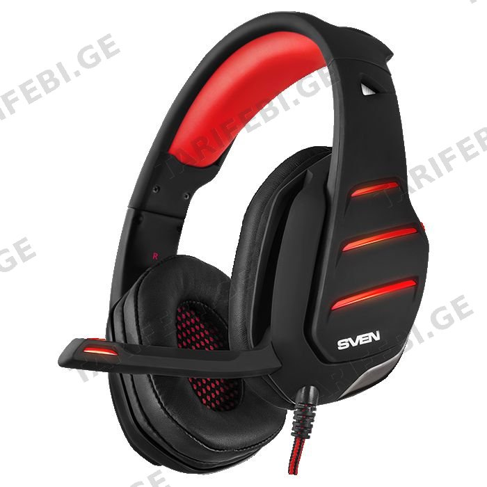 ყურსასმენი Sven AP-U997MV black-red