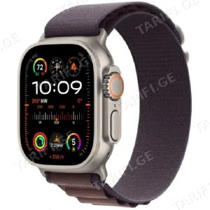 Apple Watch Ultra 2 GPS + Cellular, 49mm Titanium Case with Indigo Alpine Loop MRER3RB/A