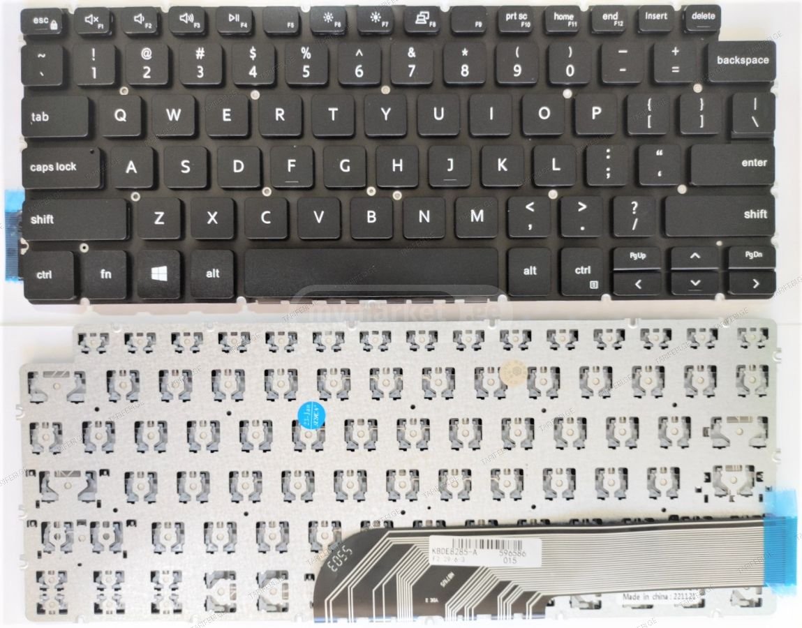 Dell Latitude 3301 3410 E3301 P114G P120G P113G keyboard