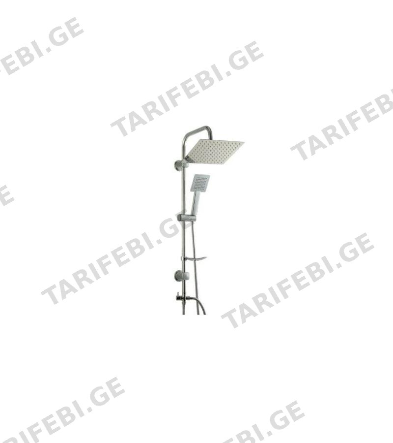 დუშის კომპლექტი SLIM TS400 ქრომირებული D.125.4 მწარ. DUXXA