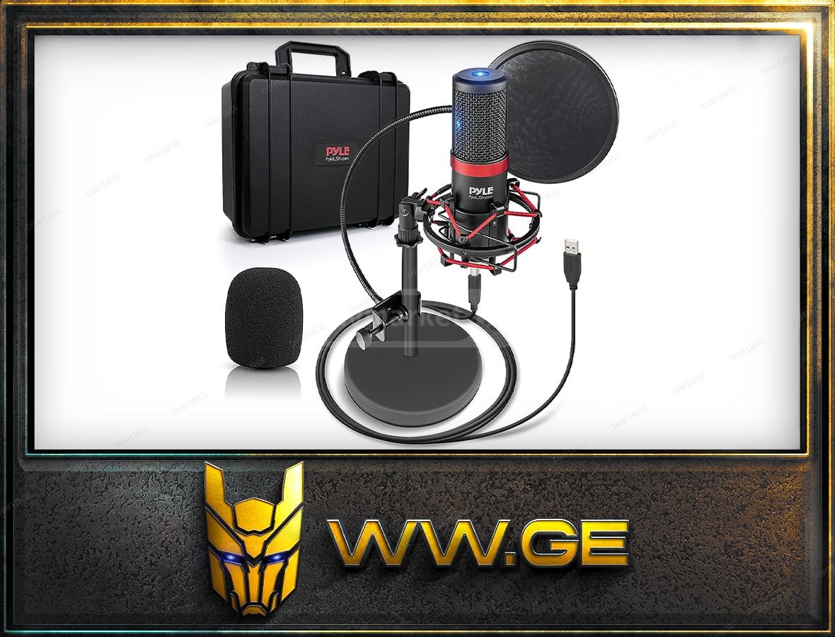 ✅Pyle USB Microphone Podcast Recording Kit ✅Pyle Microphone
