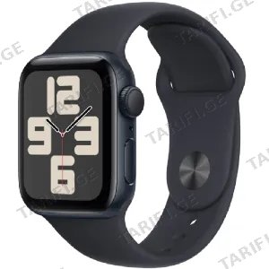 Apple Watch SE 44 mm Midnight Aluminium Case - Sport Band MRE93QI/A