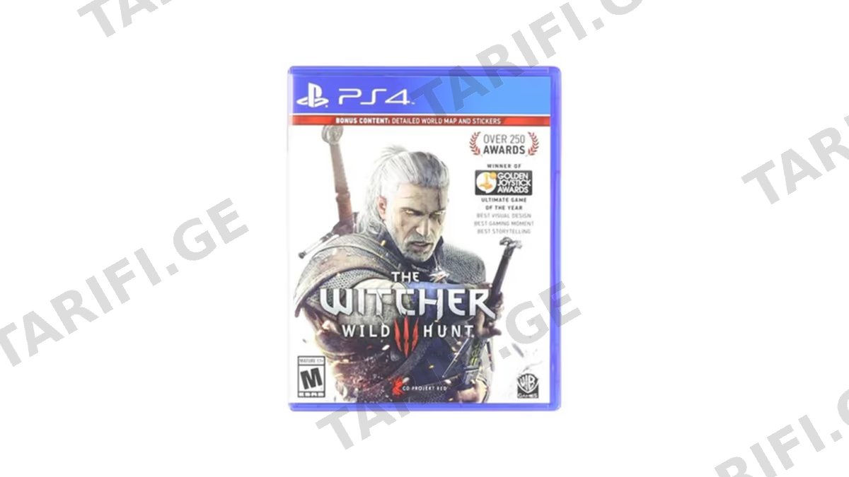 Sony PS4 Game The Witcher 3 Wild Hunt