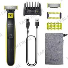 Philips OneBlade Face QP2824/20 ბადისებრი წვერსაპარსი