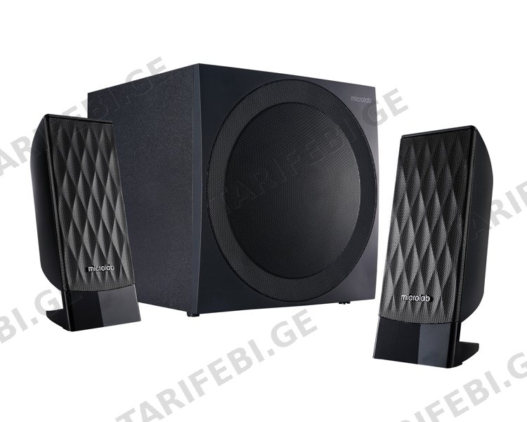 დინამიკი 2.1 Microlab M-300BT Bluetooth Speaker 38W Black