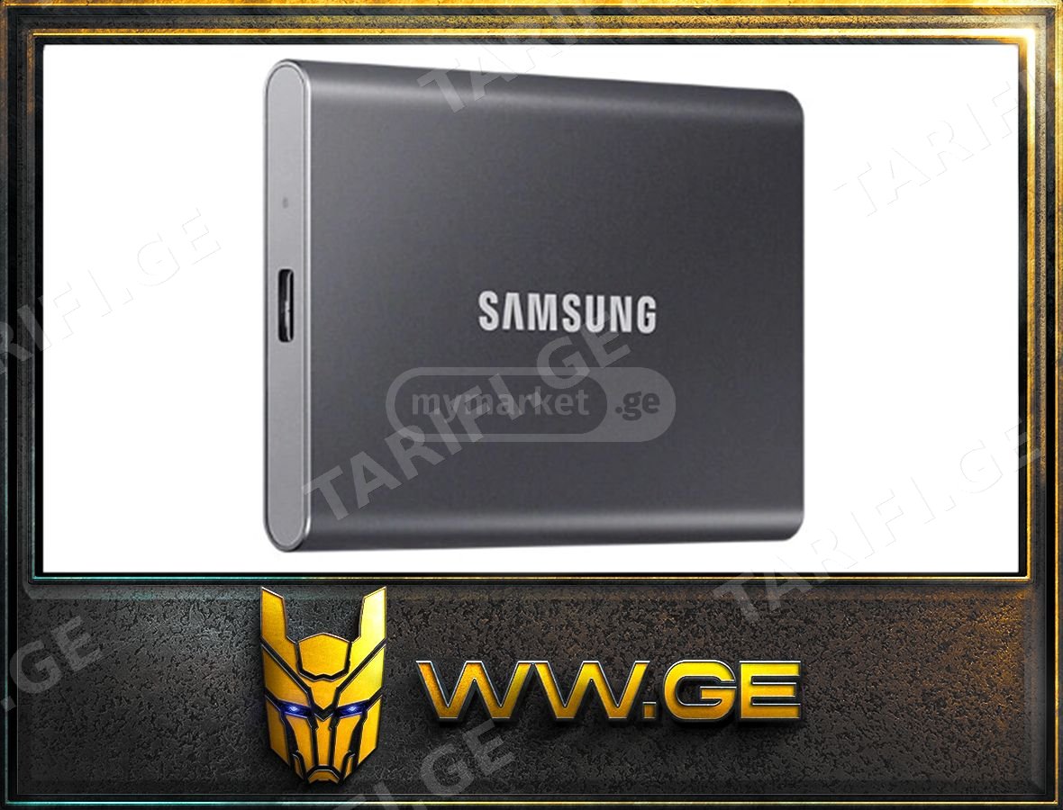 ✅SAMSUNG T7 Portable SSD 500GB ✅პორტატული SSD