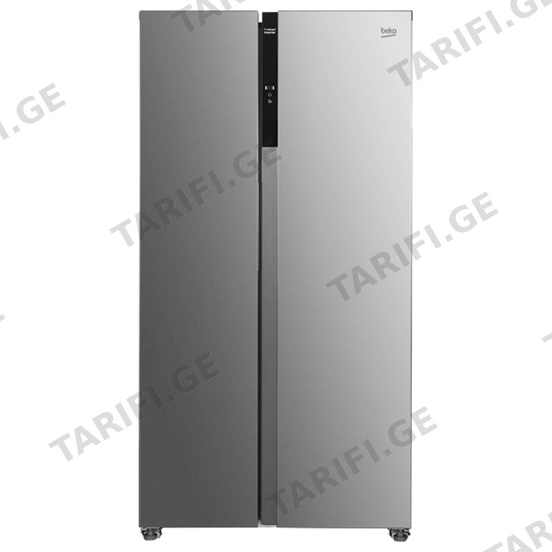 მაცივარი SIDE-BY-SIDE BEKO GNO5322XPN 532 ლიტრი