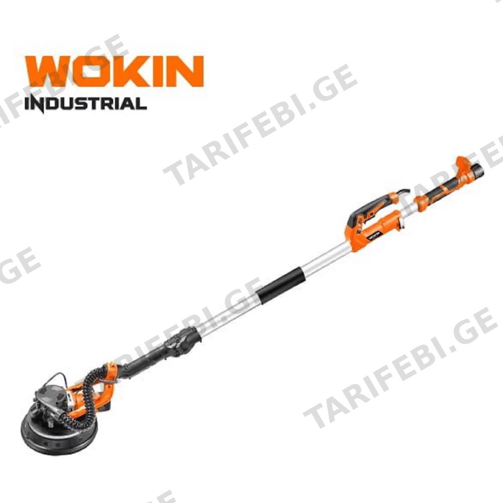 კედლის სახეხი ხელსაწყო Wokin 794708, 880W, 225mm, Drywall Sander (INDUSTRIAL), Black/Orange