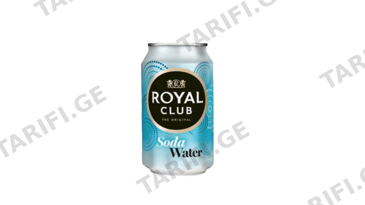 ტონიკი Royal Club Soda - 0.33L