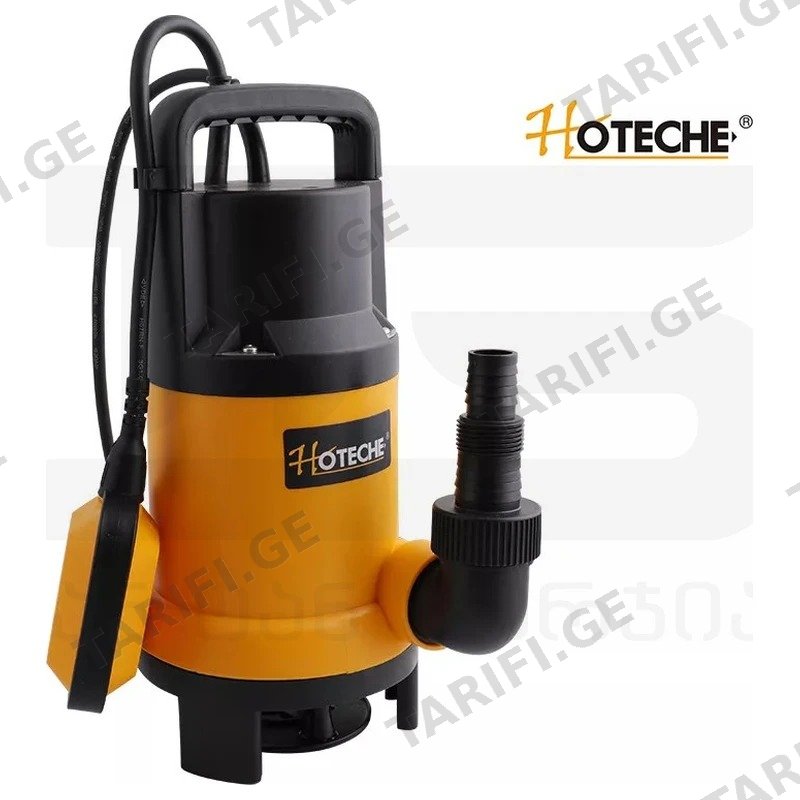 ჭუჭყიანი წყლის ჩასაკიდებელი ტუმბო HOTECHE G840515 750W