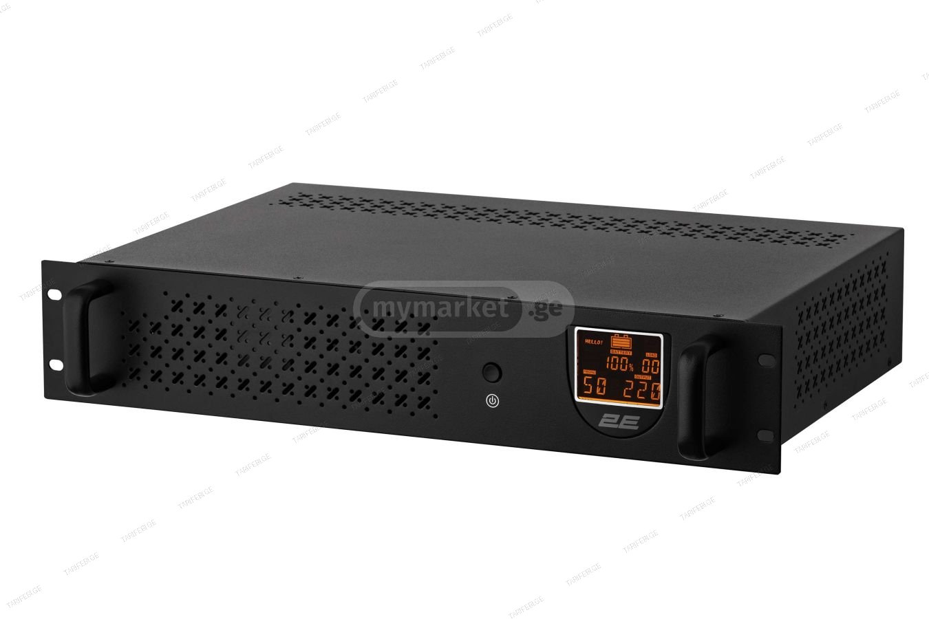 UPS 850VA / 480W, RM 2U, LCD, USB Rackmount