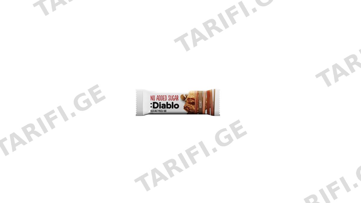 DIABLO მიუსლი თხილით 30გრ