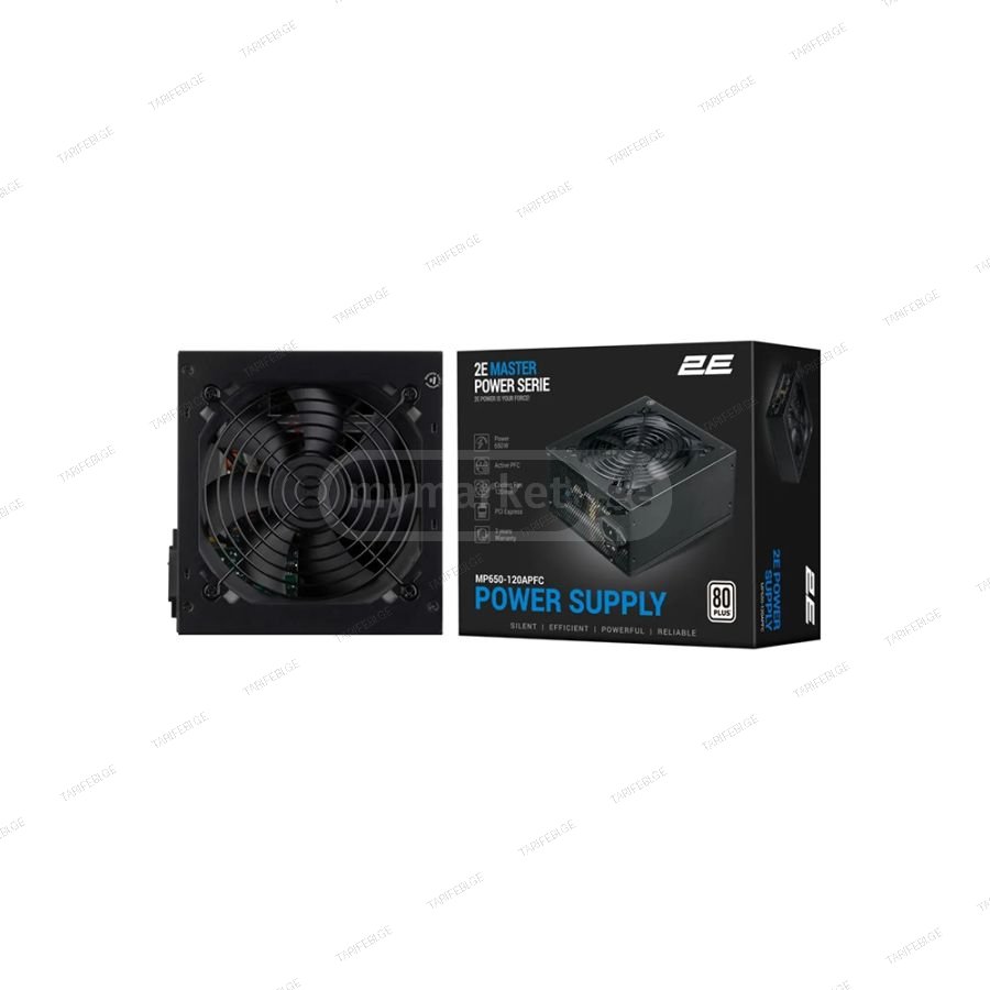 2E Master Power 650W 80+ White ATX Non-Modular