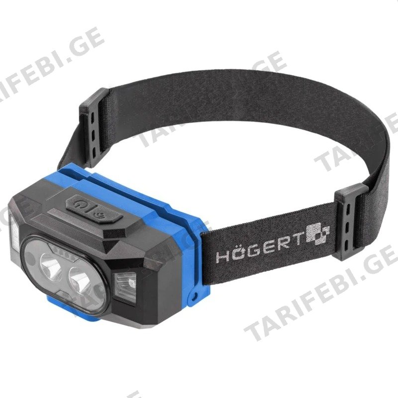 სამუშაო ფანარი POWER BANK ფუნქციით HOGERT HT1E423 USB LED 200 ლუმენი